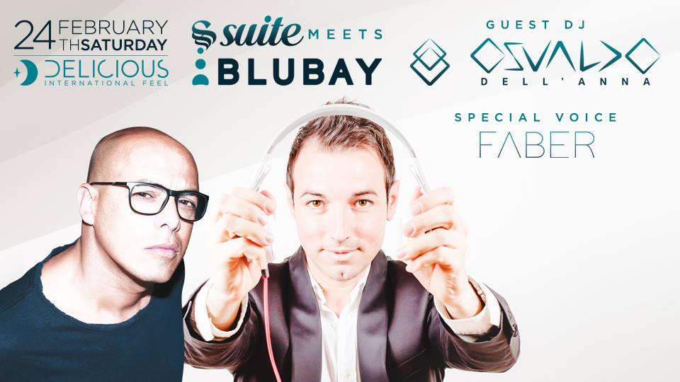 La Suite Sabato 24 Febbraio - Blubay | #Delicious