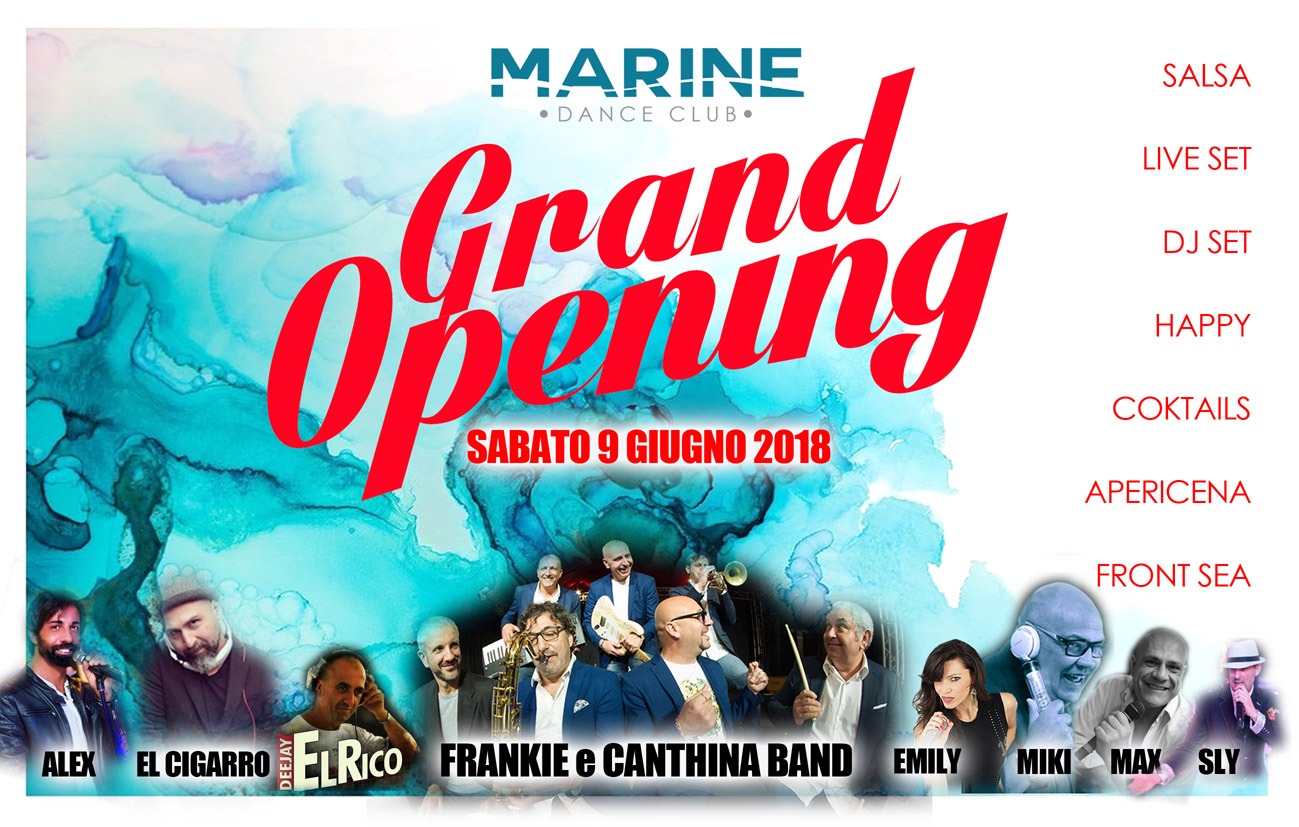 Marine Village sabato 9 Giugno 2018 - Grand Opening