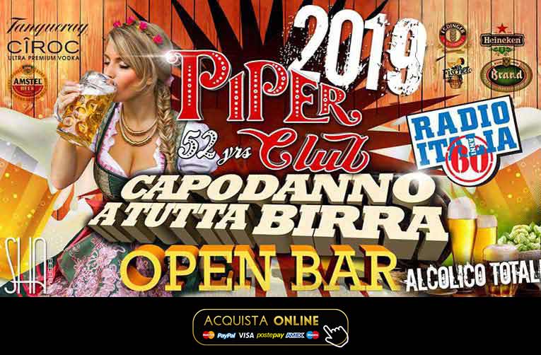 Piper Club - Capodanno 2019