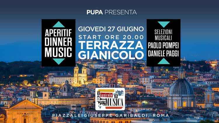 Terrazza Gianicolo Giovedì 27 Giugno 2019 