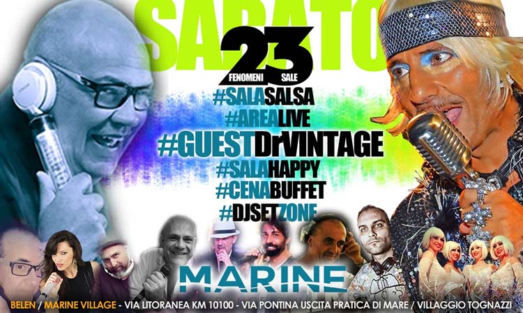 Marine Village sabato 23 Giugno 2018 - Saturday Night