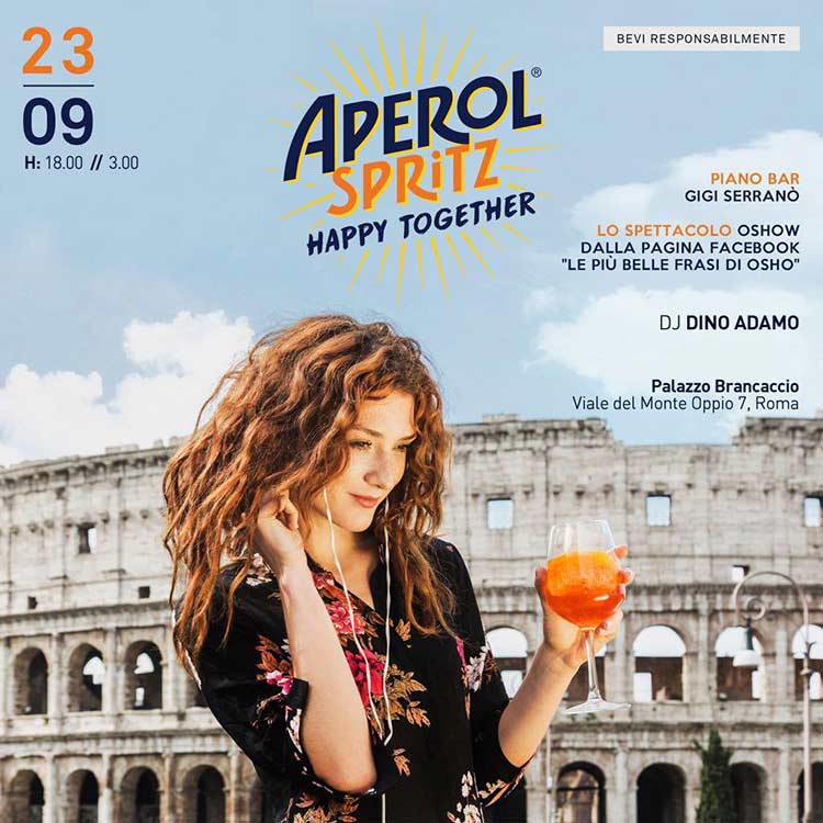 Palazzo Brancaccio Roma Domenica 23 Settembre 2018 - Aperol Spritz Festival