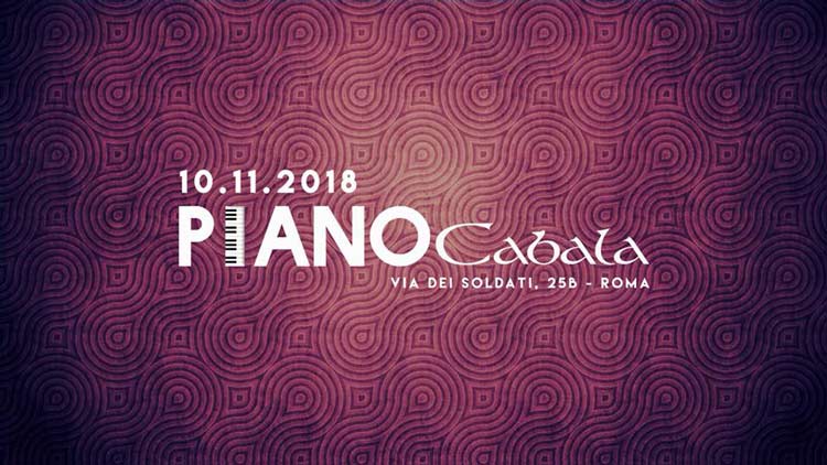 Cabala Roma Sabato 10 Novembre 2018 - Piano Cabala 