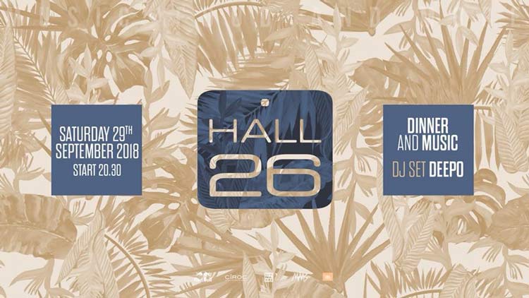 Hall26 Roma Sabato 29 Settembre 2018 - Opening Season