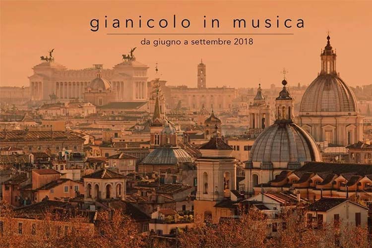 Terrazza del Gianicolo Venerdì 15 Giugno 2018 - OPENING PARTY